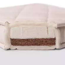 La Bebe™ матрас из кокосового волокна и гречневой шелухи La Bebe™ DREAM для кровати 120×80, 80×52 см