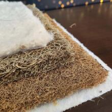 La Bebe™ Natural coconut fiber and sea grass mattress, SLEEP 120×60×9 cm (6 cm coconut + 2 cm sea grass)