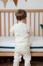 La Bebe™ Natural coconut fiber and PPU foam mattress for bed 120×60×9 cm (6 cm coconut + 2 cm PPU foam)