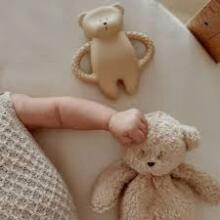 Moonie Natural Rubber Teether Art.285926  Прорезыватель из 100% натурального (природного) каучука