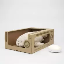 Moonie 2.0 Organic Humming Seal Art.285928 Sand Детский светильник-ночник Тюлень , от 0 мес.