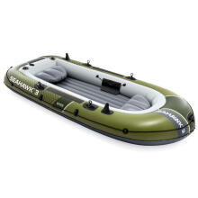 Inflatable boat Seahawk 3, 3-person, with pump and 2 oars, INTEX 66333