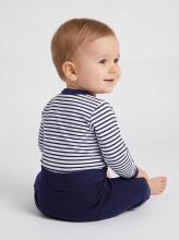 La Bebe™ Krekliņš jaundzimušajam ar garām piedurknēm (1 gab.), Art.024672,  56 izmērs, 100% kokvilna