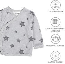 La Bebe™ Krekliņš jaundzimušajam ar garām piedurknēm (1 gab.), Art.024674,  56 izmērs, 100% kokvilna