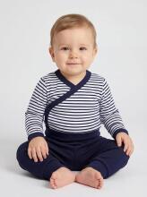 La Bebe™ Krekliņš jaundzimušajam ar garām piedurknēm (1 gab.), Art.024674,  56 izmērs, 100% kokvilna