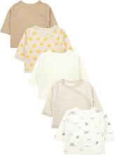 La Bebe™ Long-Sleeved Wrap Shirt for Newborn (1 pc), Art.024624, Size 56, 100% Cotton