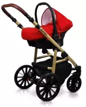 Babylux Aspero Art.286103 Black Flex Универсальная коляска 3 в 1