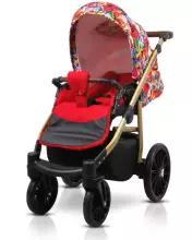 Babylux Aspero Art.286112 Light Pink Universālie rati/ratiņi 3 in1