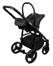 Babylux Axel Art.286124 Chocolate  Универсальная коляска 3 в 1