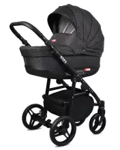 Babylux Axel Art.286125 Grey Flex  Universālie rati/ratiņi 3 in1