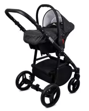 Babylux Axel Art.286126 Jeans Universal 3-in-1 stroller