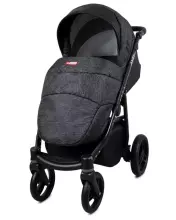 Babylux Axel Art.286129 Silver Универсальная коляска 3 в 1