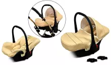 Babylux Classic Art.286132 Jungle Flowers  Детская классическая коляска 3 в 1