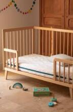 La Bebe™ matracis 120×60 cm Sleep, kokosšķiedra + HR putas + aitas vilna, 6 cm kokos + 2 cm HR putas