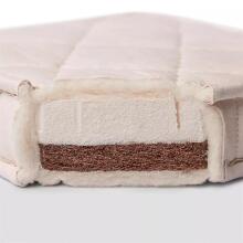 La Bebe™ mattress 120×60 cm Sleep, coconut fiber + PPU foam + wool, 6 cm coconut + 2 cm PPU foam