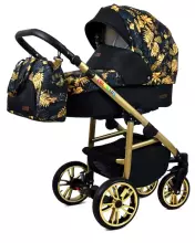 Babylux Color Lux Art.286197 Green Garden Universal 3-in-1 stroller
