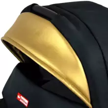 Babylux Gold Lux Art.286208 Light Pink Universal 3-in-1 stroller