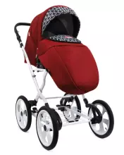 Babylux Rosso Art.286216 Bērnu klasiskie ratiņi 3 vienā