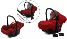 Babylux Rosso Art.286216 Bērnu klasiskie ratiņi 3 vienā