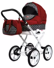 Babylux Rosso Art.286216 Bērnu klasiskie ratiņi 3 vienā