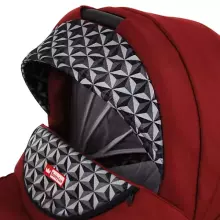 Babylux Rosso Art.286216 Bērnu klasiskie ratiņi 3 vienā