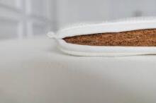 La Bebe™ matracis 140×70 cm Space, kokosšķiedra + HR putas + aitas vilna, 6 cm kokos + 2 cm HR putas