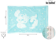 La bebe™ Soft Cotton Art.289784 Bērnu īpaši maigas kokvilnas sega 100x140 cm