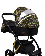 Babylux Marlux Magnetic Art.286321 Roses of Pink Universal 3-in-1 stroller