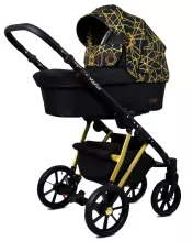 Babylux Marlux Magnetic Art.286321 Roses of Pink Universal 3-in-1 stroller