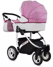 Babylux White Lux  Art.286334 Bottle Green  Универсальная коляска 3 в 1
