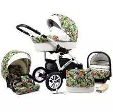 Babylux Tropical Art.286422 Banana Leaf Универсальная коляска 3 в 1