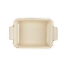 Прямоугольная форма для запекания из керамики Heritage, 19х14 см / 1,1 л, оранжевая.