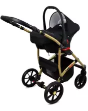 Babylux Largo Art.286479 Chili Silver Universālie rati/ratiņi 3 in1