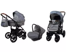 Babylux Optimal Art.286494 Blue Flex Универсальная коляска 3 в 1