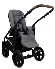 Babylux Optimal Art.286505 Silver Stone  Универсальная коляска 3 в 1