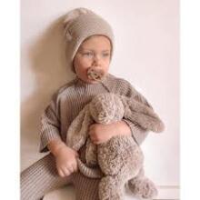 Hevea Natural Rubber Pacifier  Art.210831 Tan Beige  Анатомическая/ортодонтическая Пустышка из 100% натурального каучука 3-36 мес.