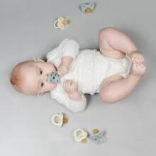 Hevea Natural Rubber Pacifier  Art.211721 Space Black Анатомическая/ортодонтическая Пустышка из 100% натурального каучука 3-36 мес.