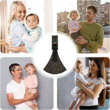Aoowu Baby Carrier Art.286663 Ķengursoma - aktīviem vecākiem gariem pārgājieniem no 4 līdz 15 kg