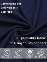 Italian Fashion Women Bathrobe Long Sleeve Art.286671 Wine Red  Maternity robe