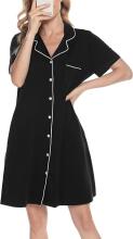 Italian Fashion Nightdress Art.286687 Light Grey Naktskrekliņs grūtniecēm / barošanai  ar podziņam