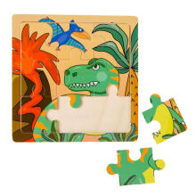 Happy Toys Mini Wooden Puzzle  Art.8101 Деревянный мини пазл 9 шт.