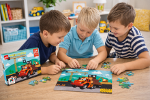 Happy Toys  Puzzle Vehicle Art.7386  Puzzle,24 psc