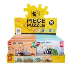 Happy Toys  Puzzle Vehicle Art.7386  Puzzle,24 psc