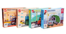 Happy Toys  Puzzle Vehicle Art.7386  Puzzle,24 psc