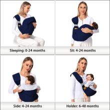 Baby Sling Adjustable/Koala Sling Art.119029 Grey   Многофунциональный детский слинг