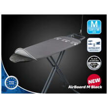 Gludināmais dēlis Air Board M Black 120x38cm 