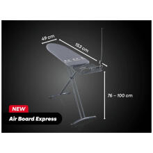 Gludināmais dēlis Air Board Express M Black 120x38cm