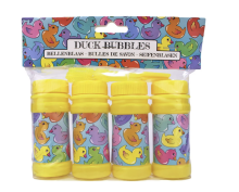 Happy Toys Duck Bubbles Art.4919 Ziepju burbuļi 60ml  - 4 gabali komplekts