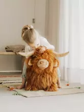 Wild&Soft Soft Bouncy Art.287137 Cow Rotaļlieta lēkāšanai un balansam