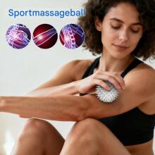 Kidsworld  Sensory Balls/Tip Foot Massager  Art.287146 Pink Sensorā/masaža bumba ēzītits  6 cm ,1 gab